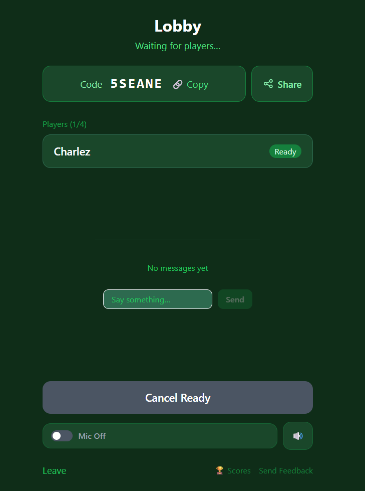Daideeonline lobby